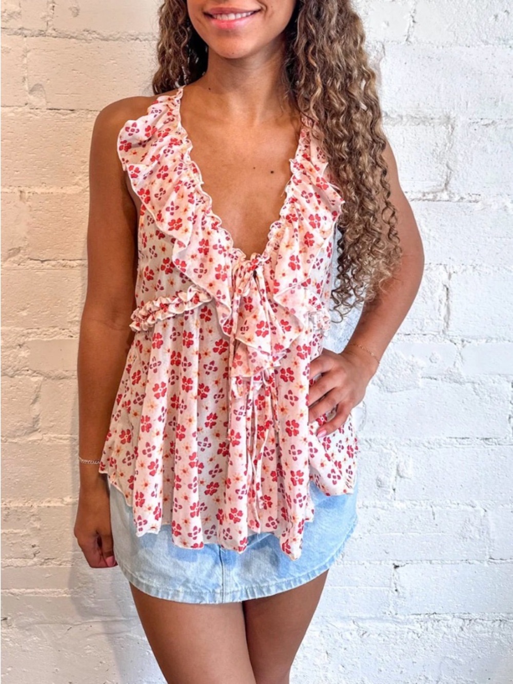 Free People Fearless Knit Tank Top